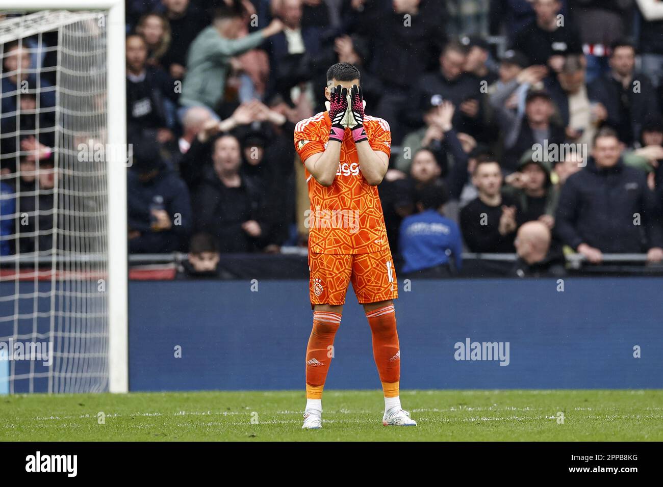 EINDHOVEN - Ajax goalkeeper Geronimo Rulli during the Dutch premier ...