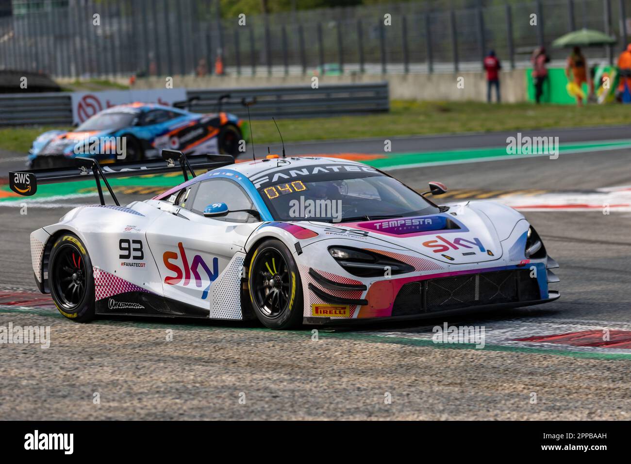 Monza, Italy. 23rd Apr, 2023. Sky Tempesta Racing (McLaren 720S GT3 EVO ...