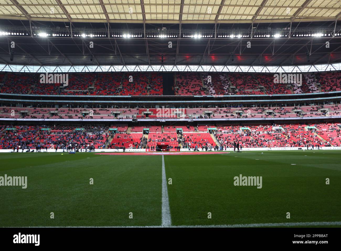 BUDAPEST, HUNGARY - APRIL 13, 2016: Gabor Gyomber Of Ferencvaros (l) Shots  On Target Next To Norbert Meszaros Of DVSC During Ferencvaros - DVSC  Hungarian Cup Semi-final Football Match At Groupama Arena.