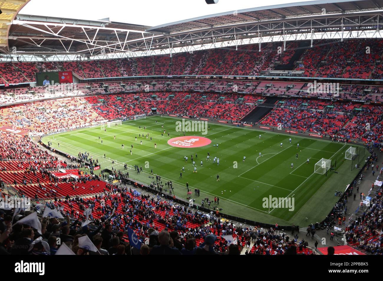 London, UK. 23rd Apr, 2023. London, April 23rd 2023: Top view of ...