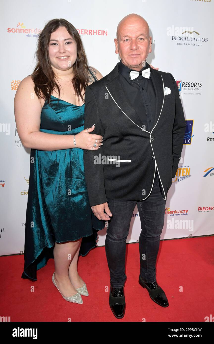 Tom Barcal mit Ehefrau Stefanie BlackBarcal bei der Verleihung der