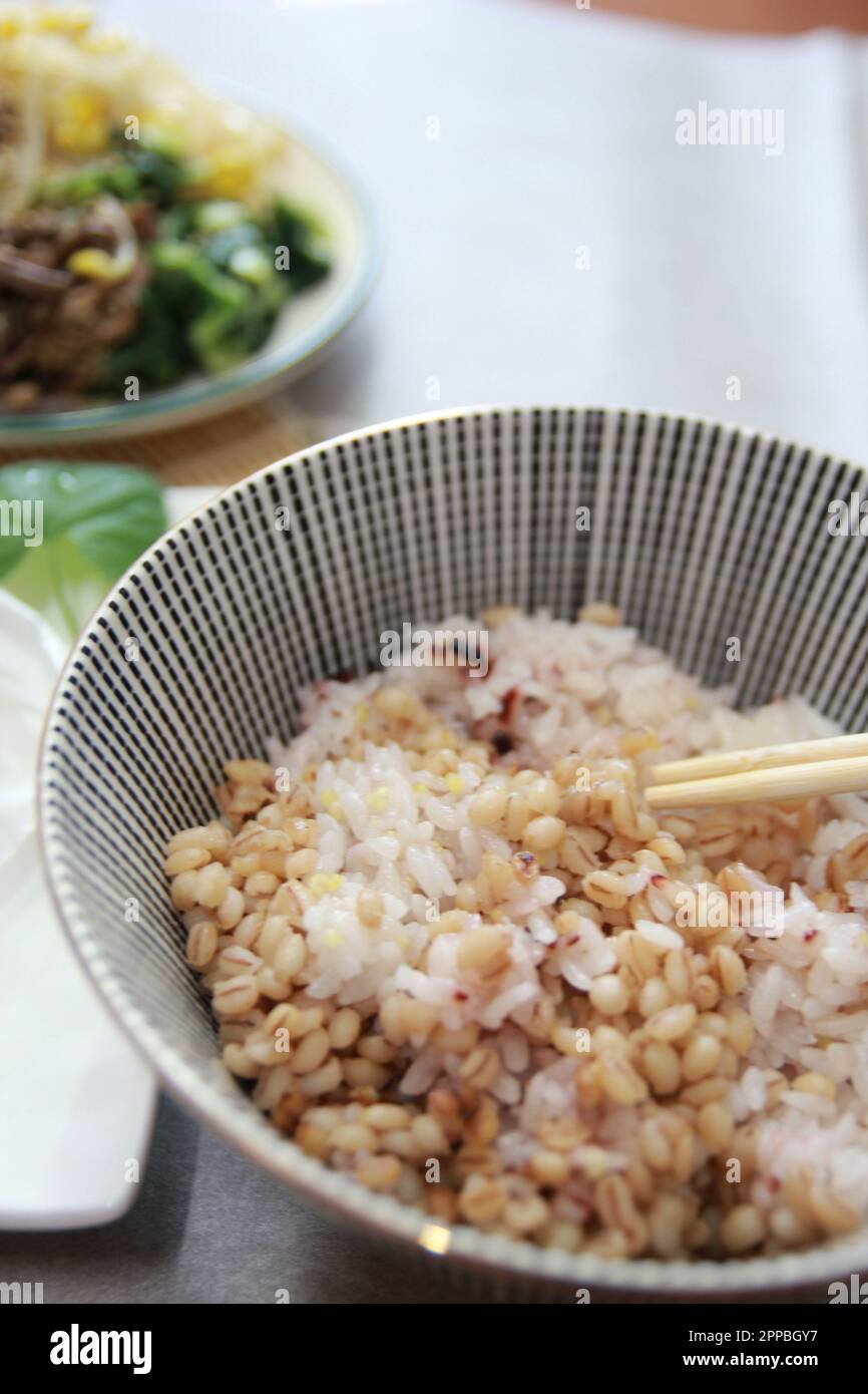Korean traditional healthy food and wellness meal Stock Photo Alamy