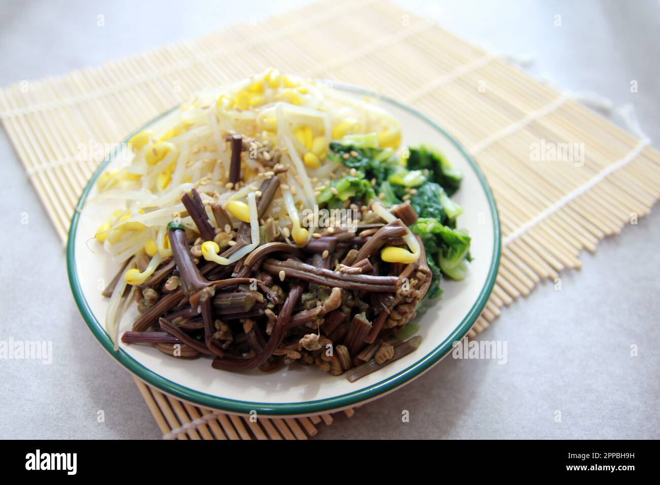 Korean traditional healthy food and wellness meal Stock Photo Alamy