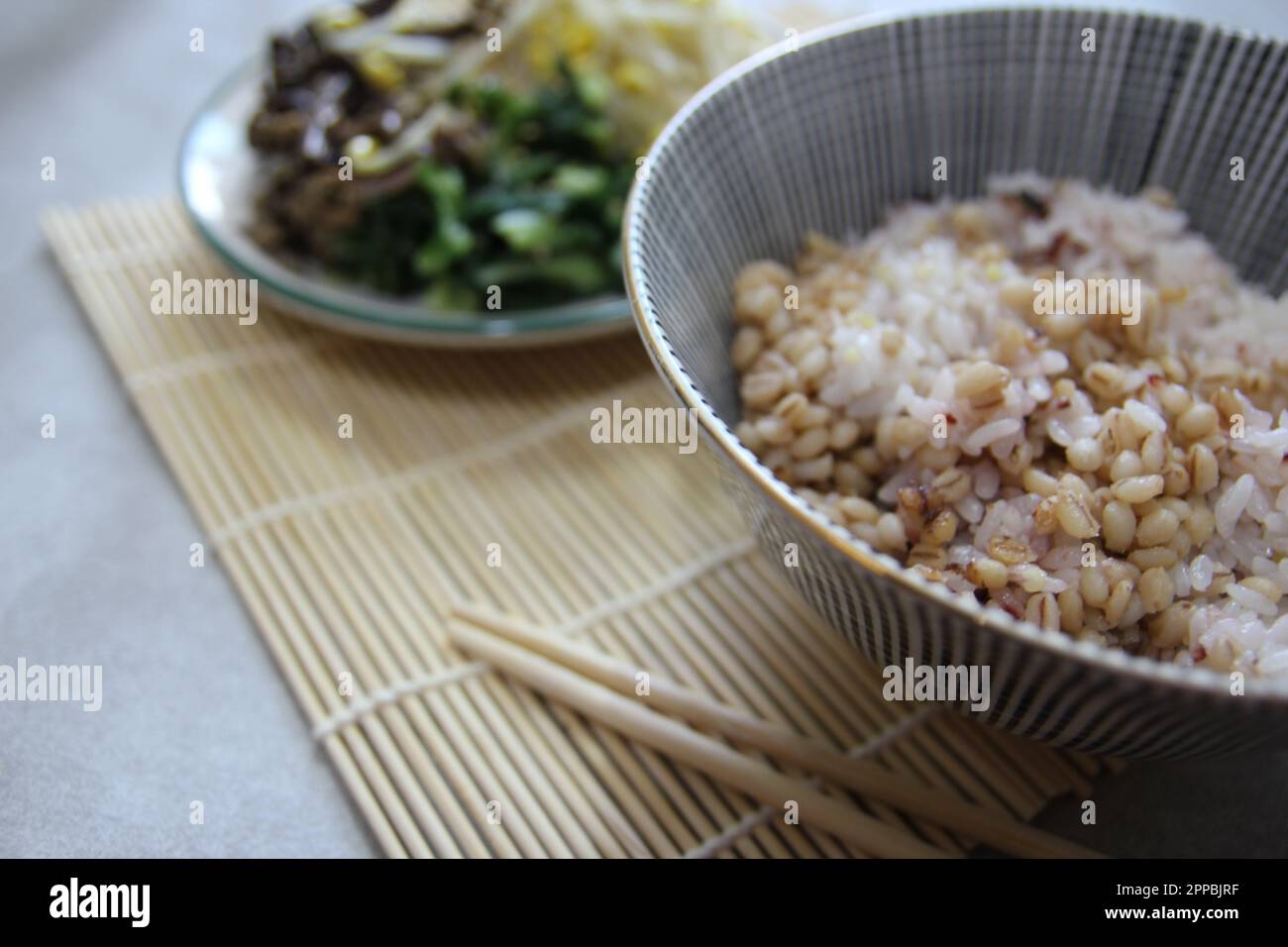 Korean traditional healthy food and wellness meal Stock Photo Alamy