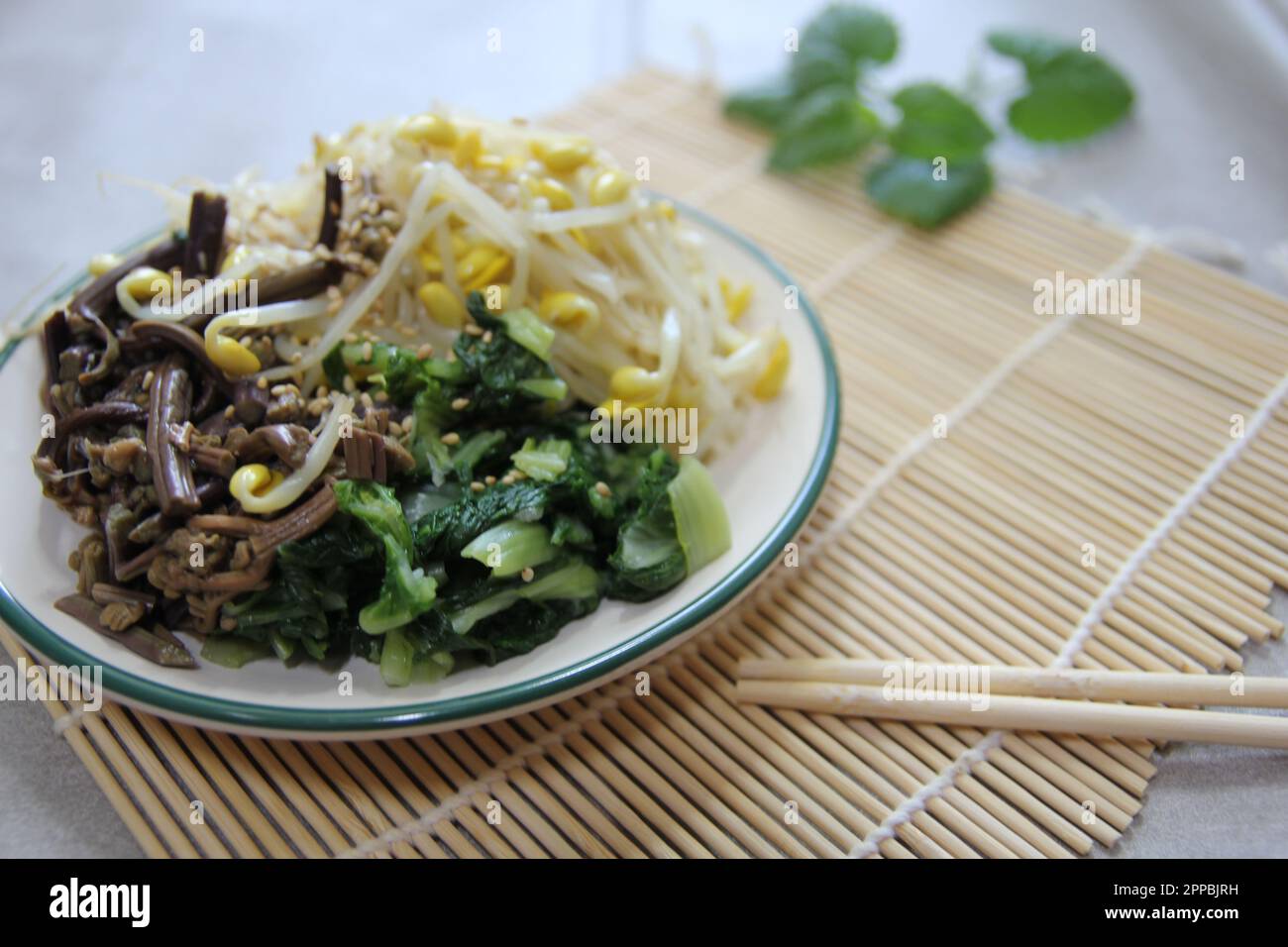 Korean traditional healthy food and wellness meal Stock Photo Alamy