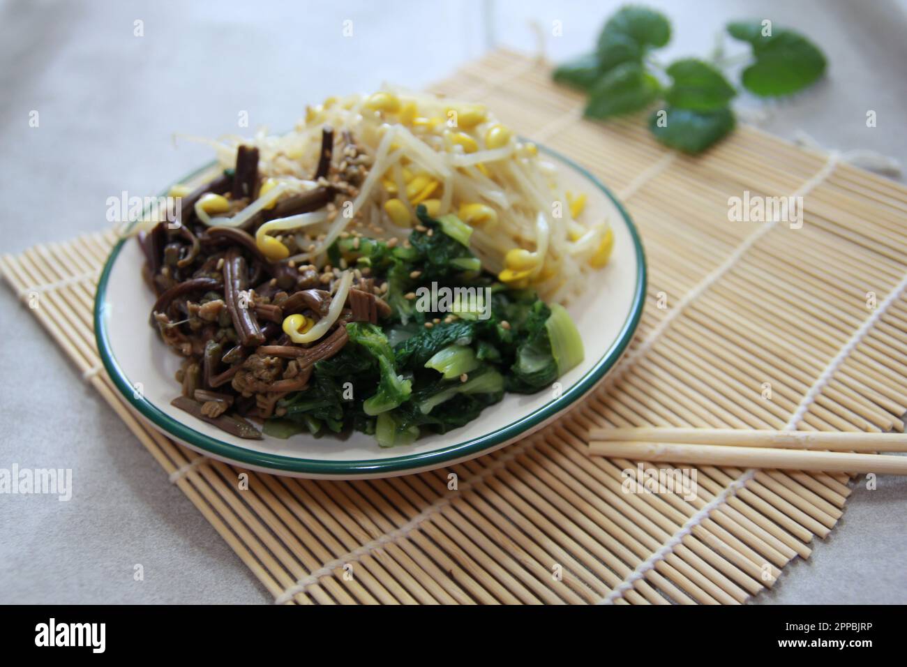 Korean traditional healthy food and wellness meal Stock Photo Alamy
