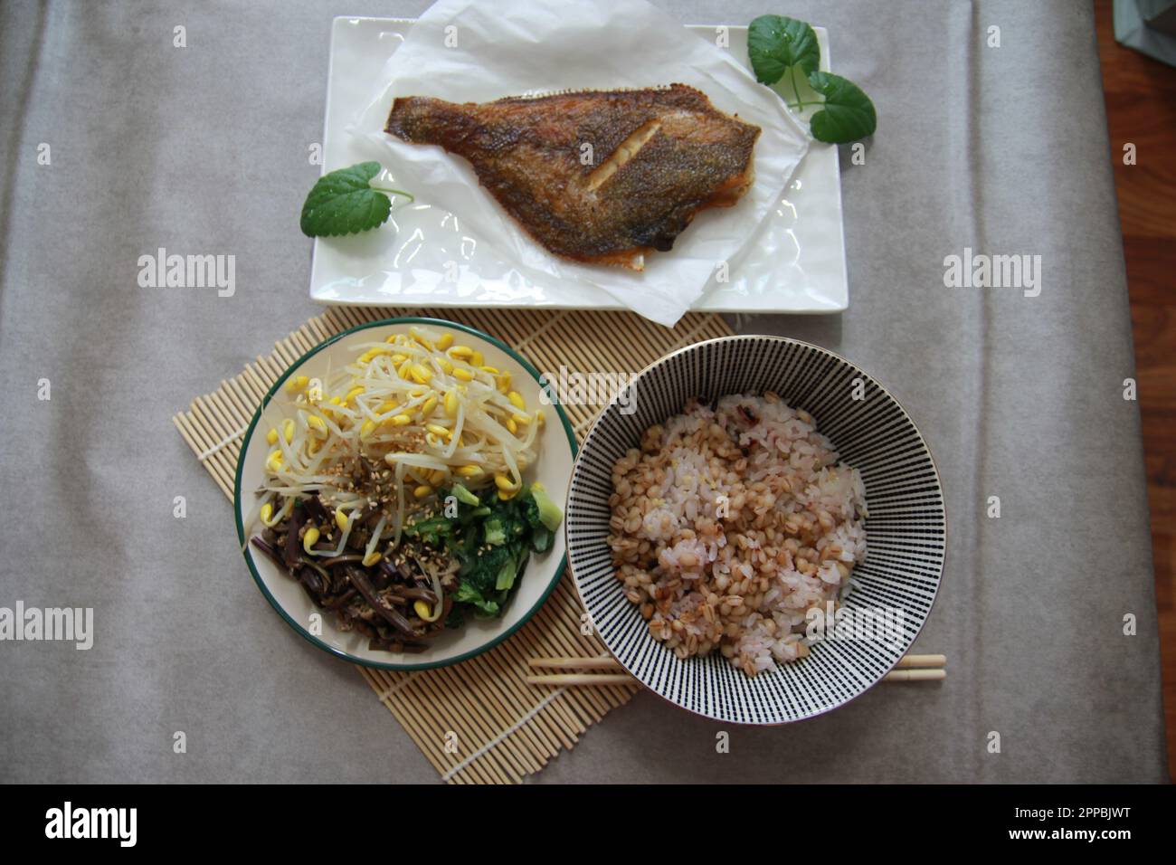 Korean traditional healthy food and wellness meal Stock Photo Alamy