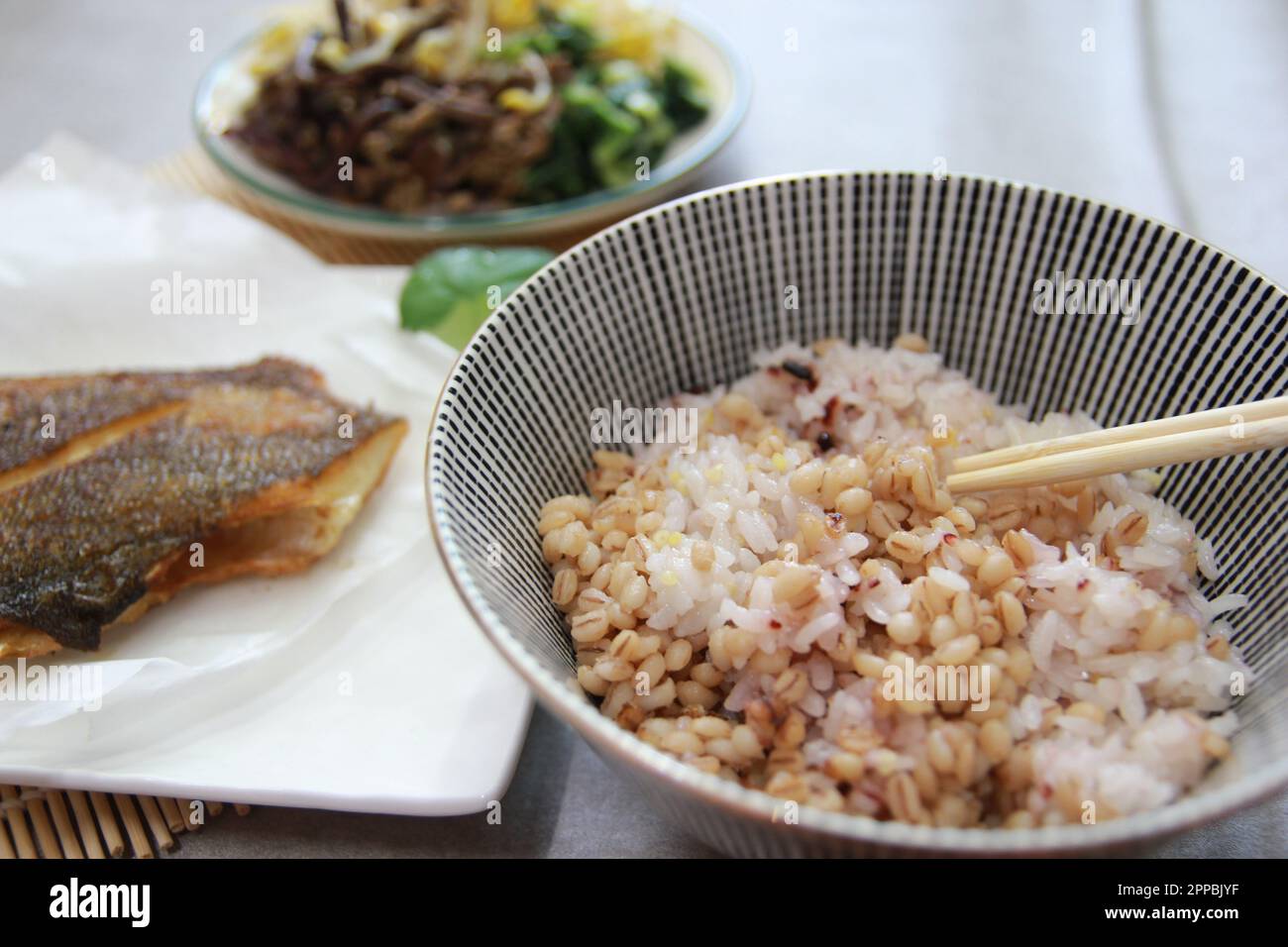 Korean traditional healthy food and wellness meal Stock Photo Alamy