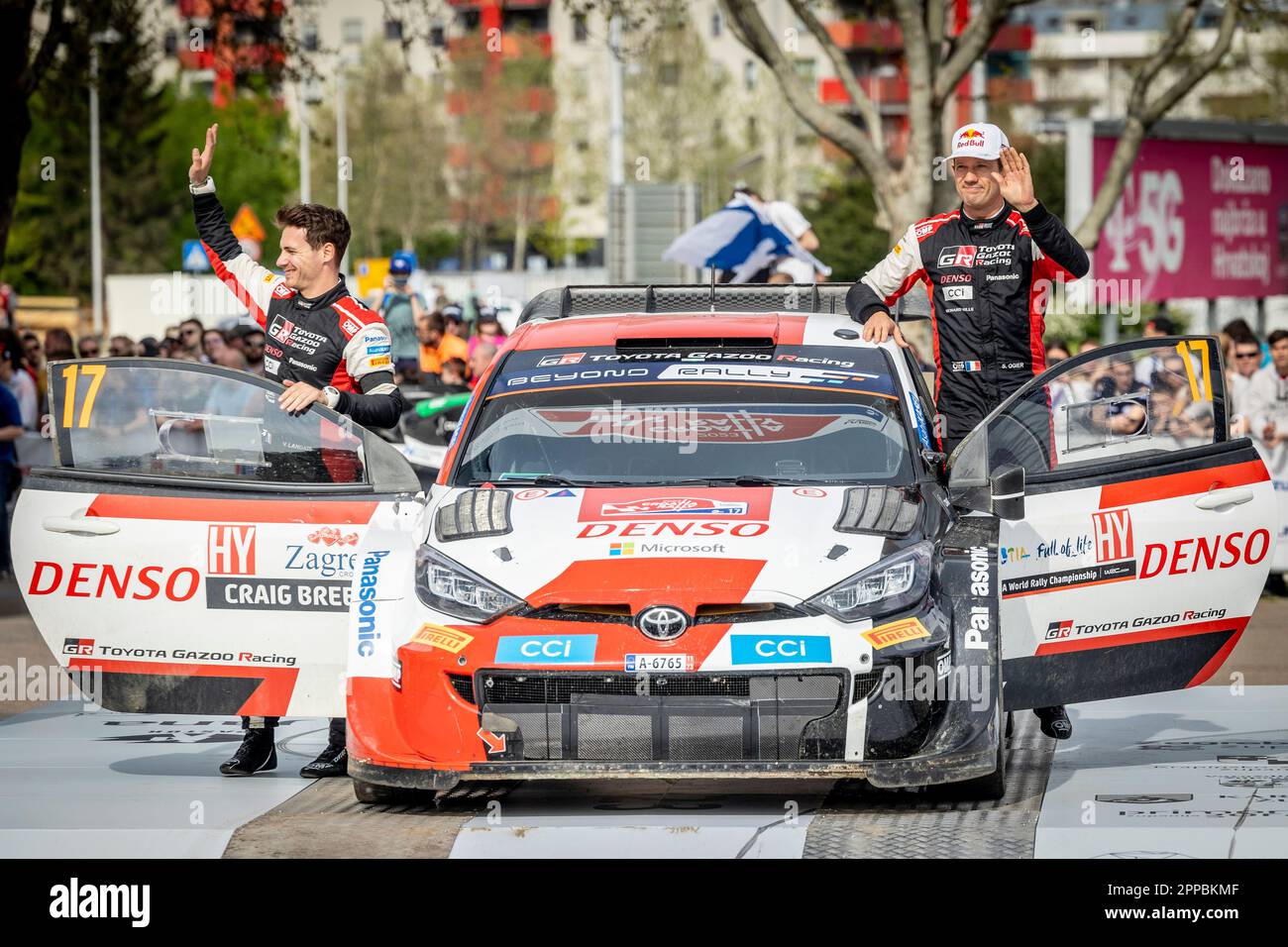 Photo Toyota Yaris Rally1 – Sébastien Ogier – Rallye de Croatie 2024