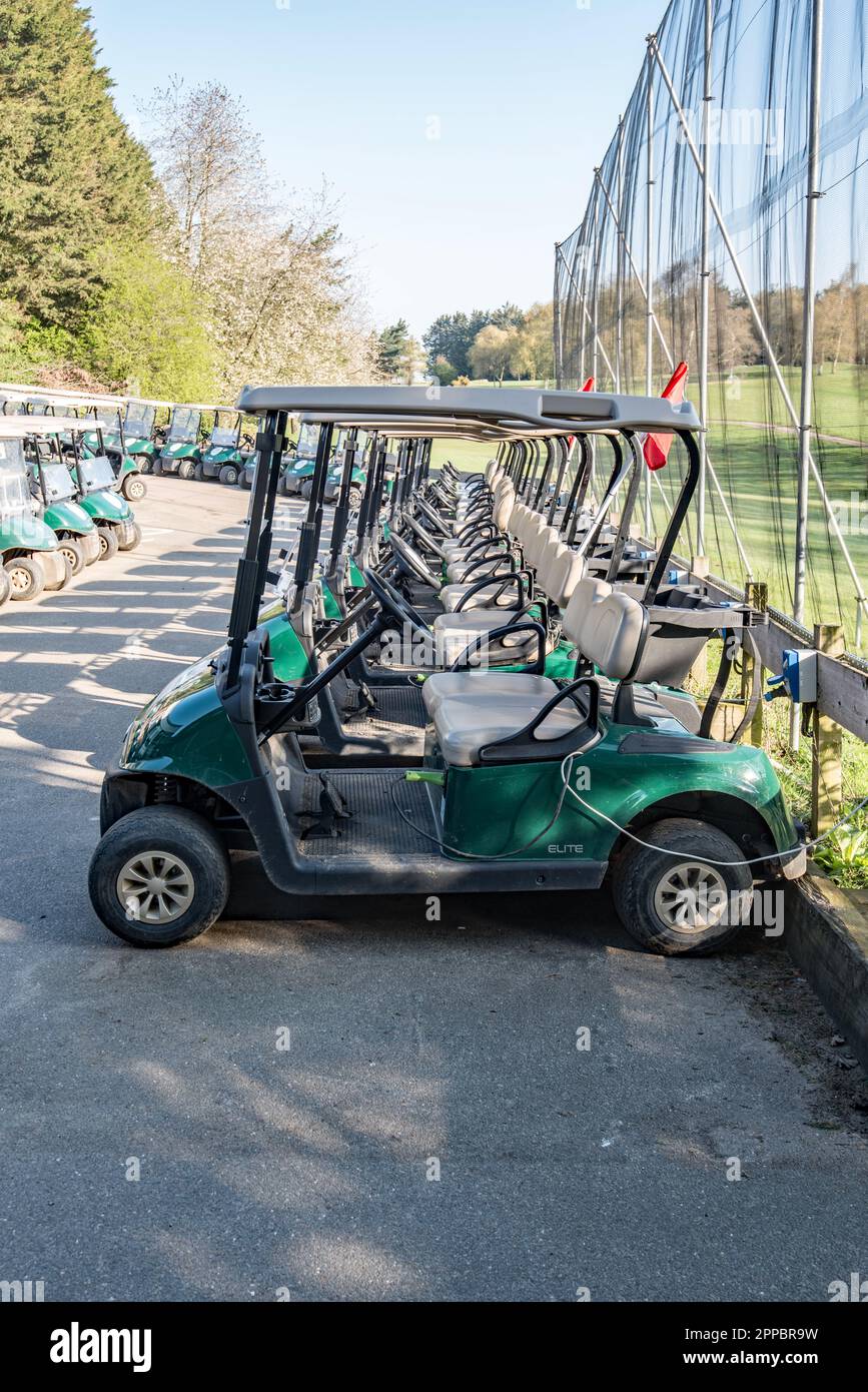 Golf Buggies for hire at Stoke by Nayland Golf Resort,Leavenheath