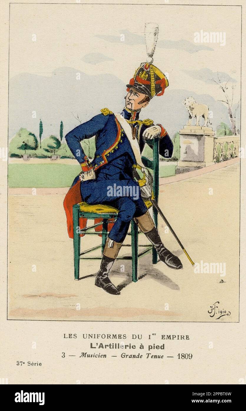 Artilleurs à cheval (1809) - Soldats de Plomb