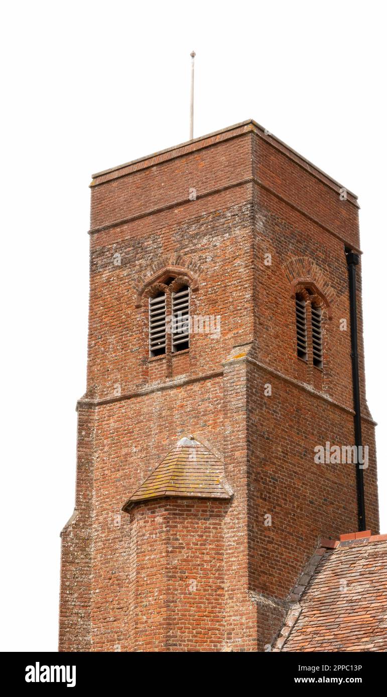 Red brick clock tower hi-res stock photography and images