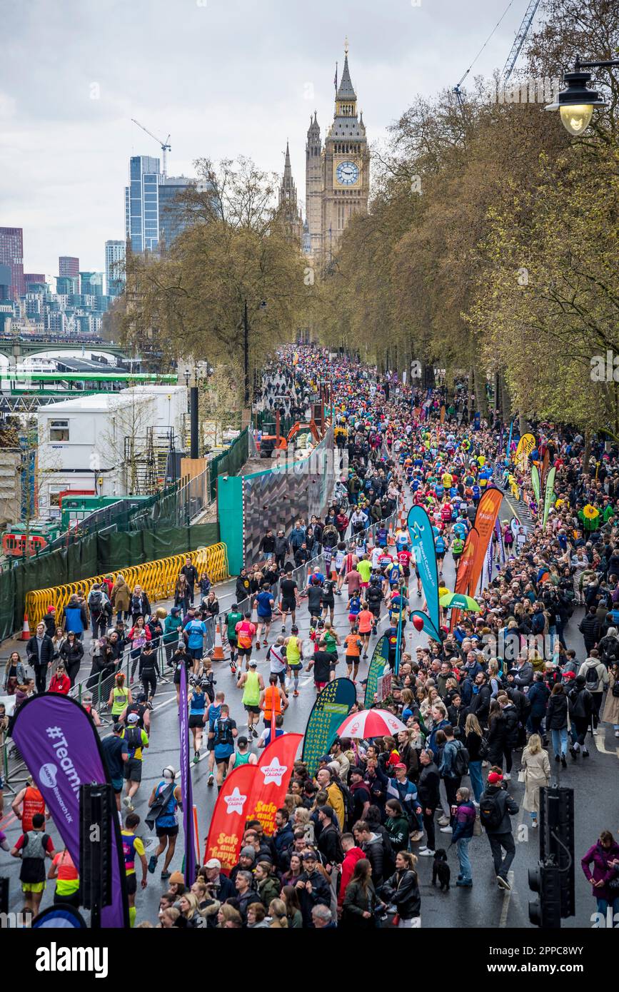 2023 London Marathon, London, England, UK Stock Photo Alamy