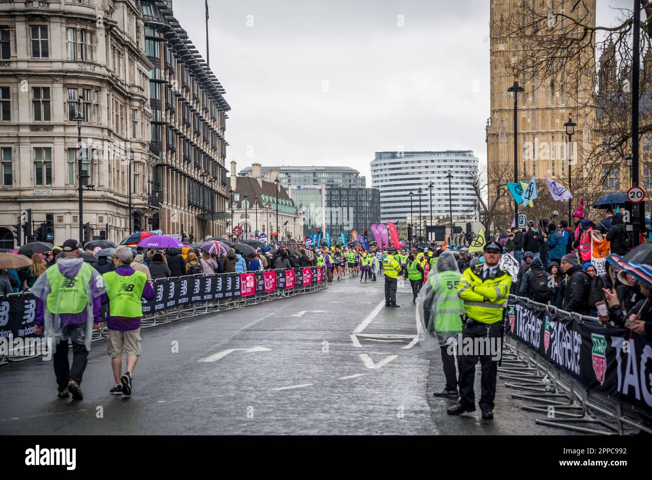 London Marathon 2023, London, England, UK Stock Photo