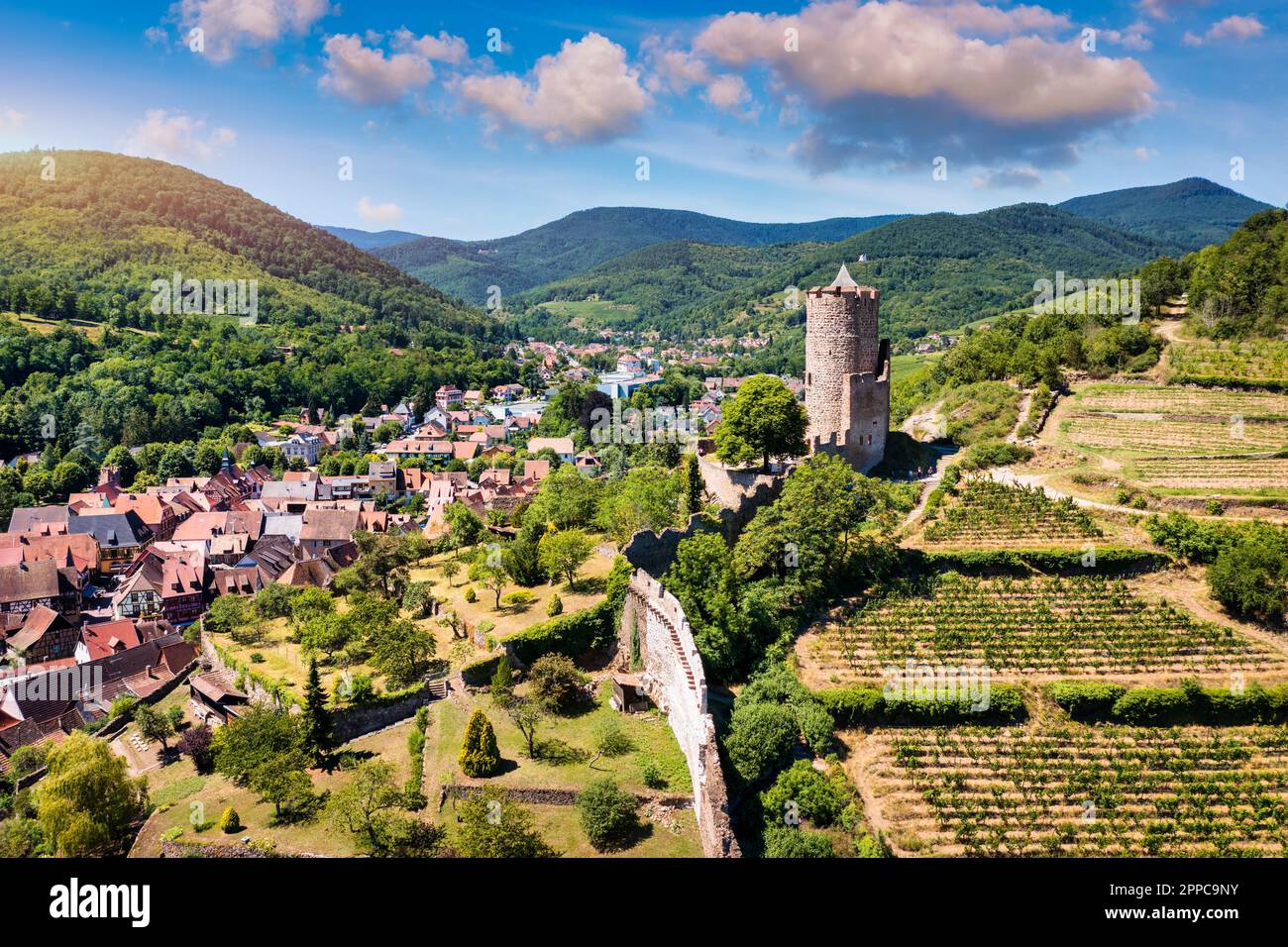 Kaysersberg In Alsace One Of The Most Beautiful Villages Of France 