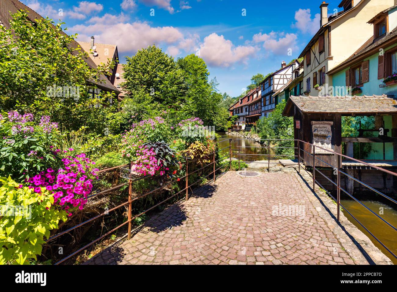 Kaysersberg in Alsace, one of the most beautiful villages of France ...
