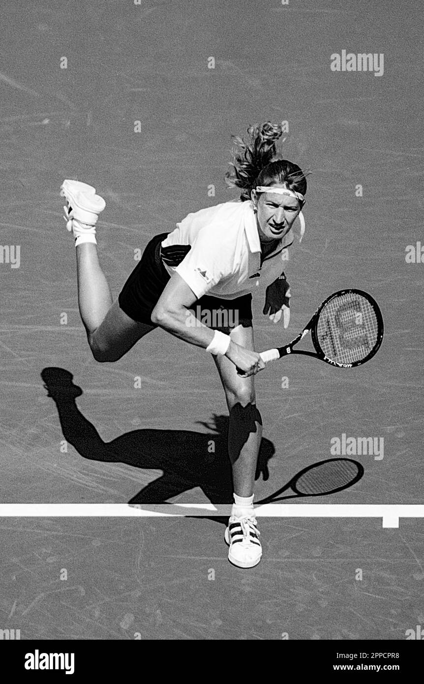 Steffi graf Black and White Stock Photos & Images Alamy