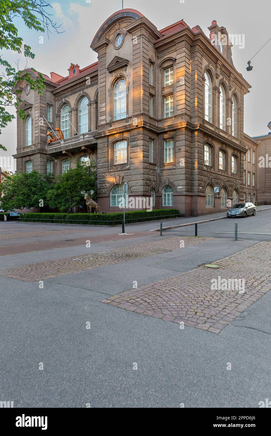 The 1913 Finnish Museum of Natural History baroque revival building in ...