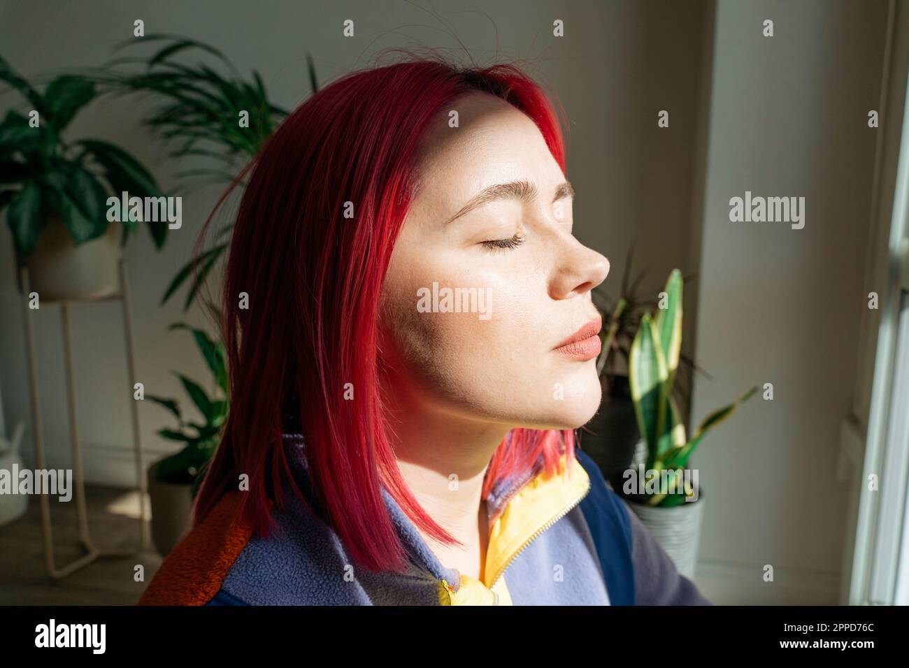 Woman peeling face hi-res stock photography and images - Alamy