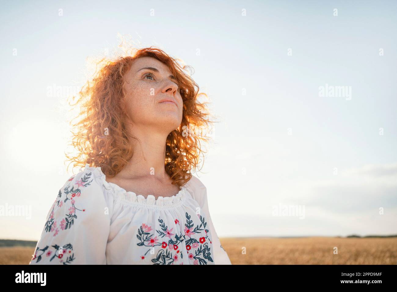 Redhead mature woman hi-res stock photography and images - Alamy
