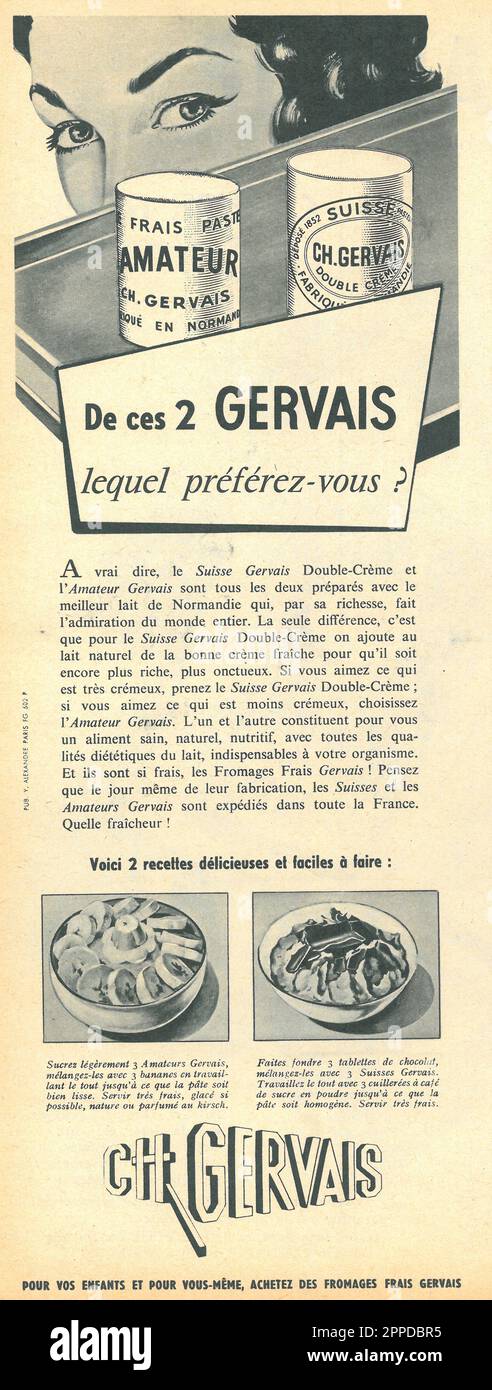 1950s advertisement cooking hi-res stock photography and images - Alamy
