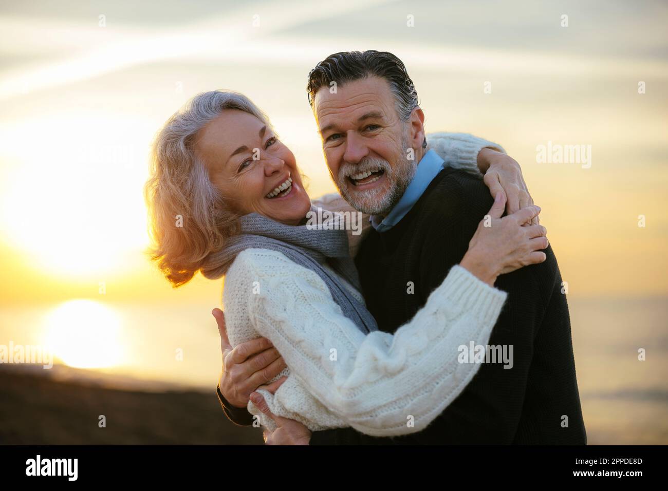 Cheerful mature couple having fun hi-res stock photography and images ...