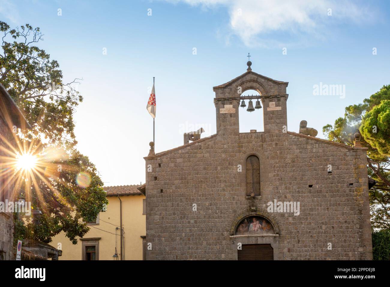 Chiesa di san silvestro sunset hires stock photography and images Alamy