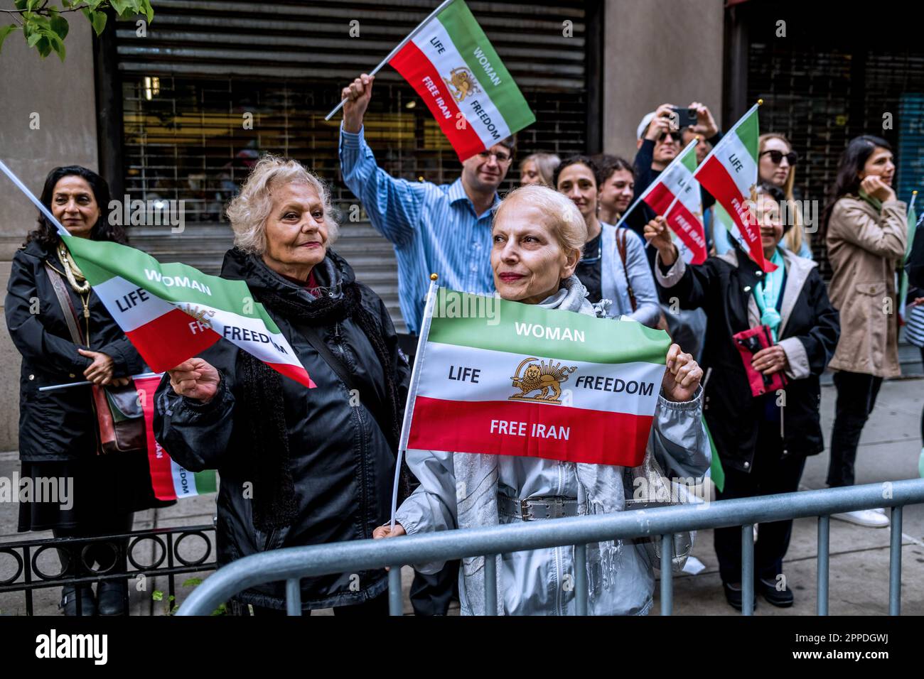 New York, New York, USA. 23rd Apr, 2023. Annual NYC Persian Parade on