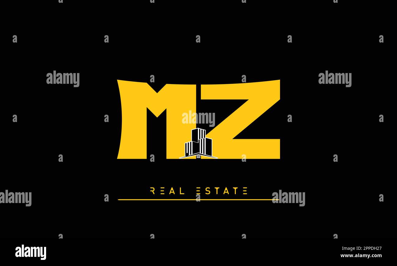 Mz real estate logo hires stock photography and images Alamy