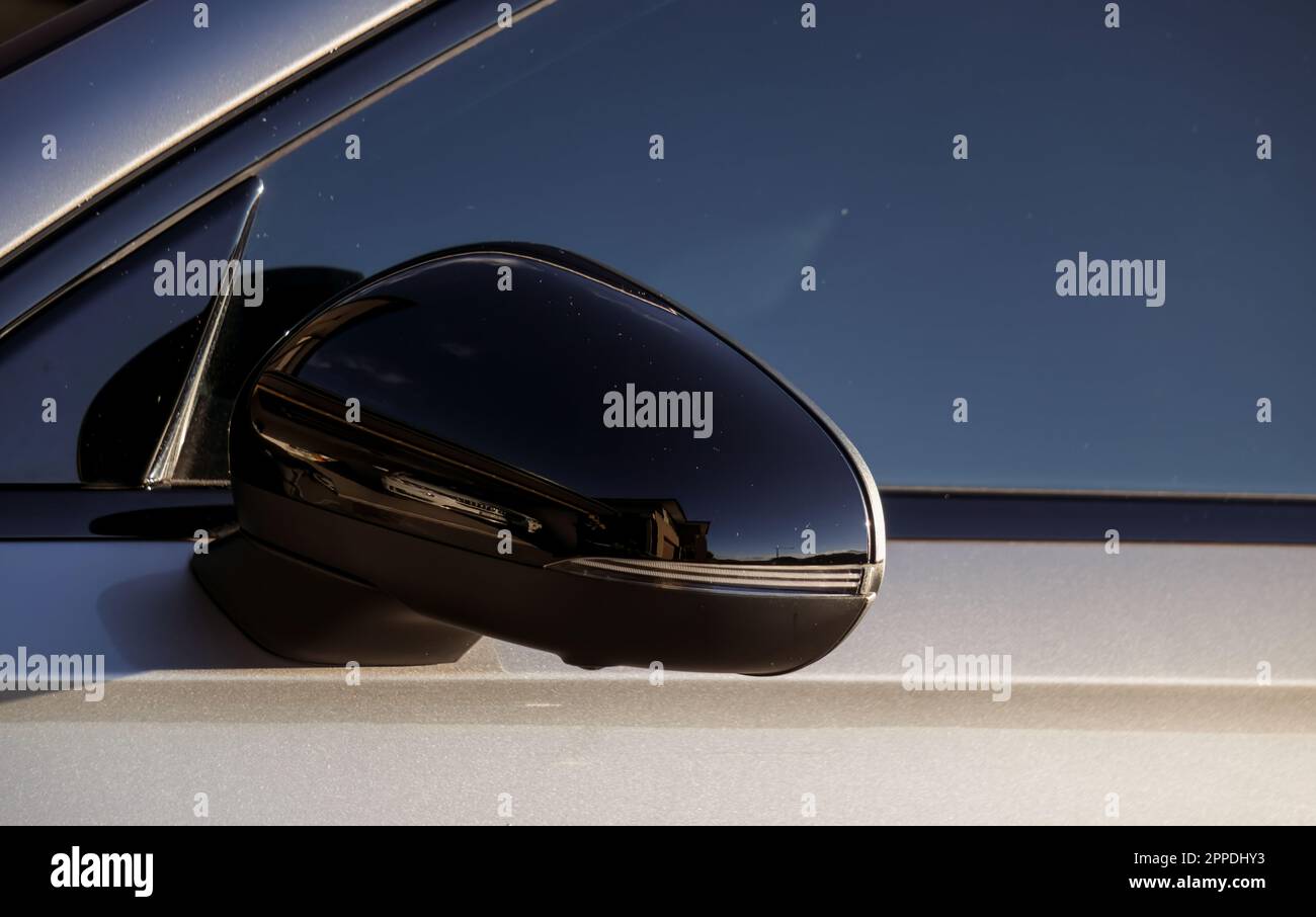 MercedesBenz A250 Passengers Side Mirror Stock Photo Alamy