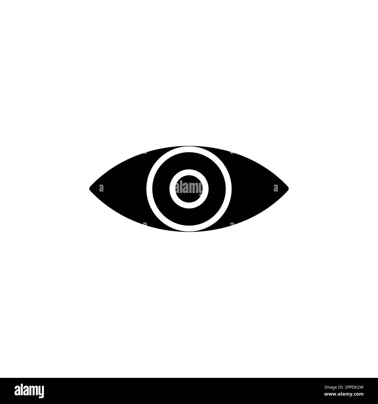 Eye icon. Look and Vision icon. Eye vector icon Stock Vector Image ...