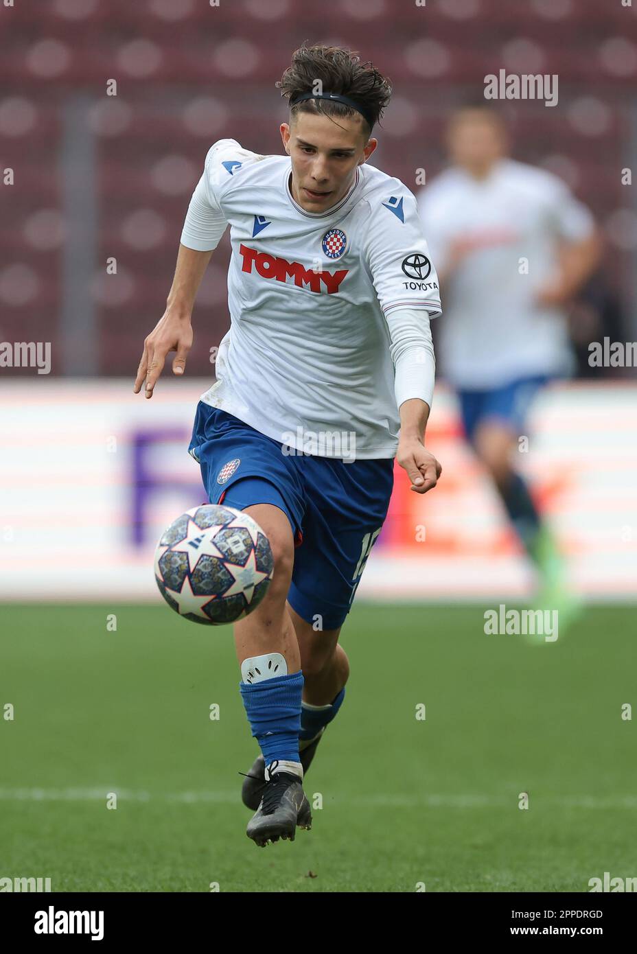 Hajduk Split football cluib jerseys and other fan products Split Dalmatian  coast Croatia Europe Stock Photo - Alamy