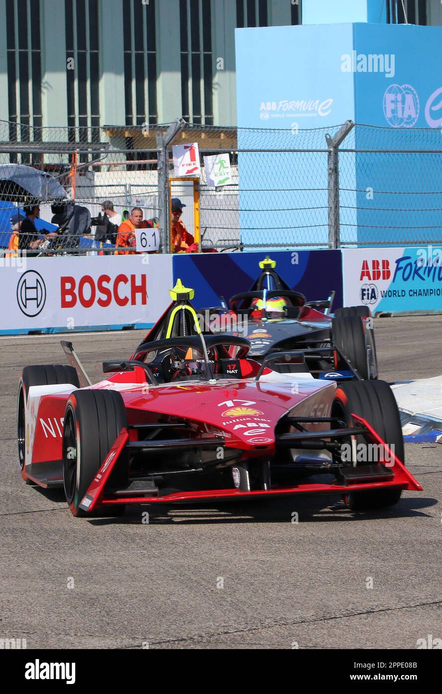 BERLIN, GERMANY - APRIL 23: #17, Norman NATO, (FRA), Nissan Formula E ...