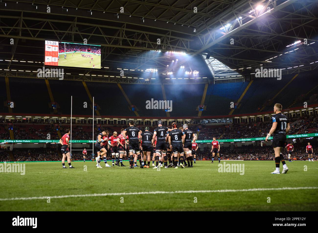 Welsh rugby pitch hi-res stock photography and images - Alamy