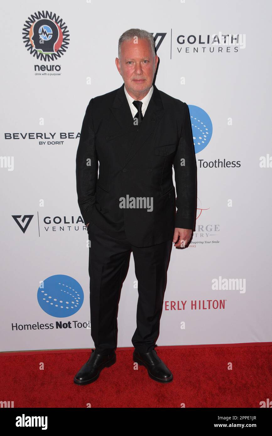 Paul Kemsley attends the Homeless Not Toothless Fundraising Gala Stock