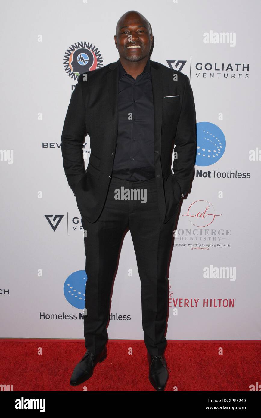 Marcellus Wiley attends the Homeless Not Toothless Fundraising Gala