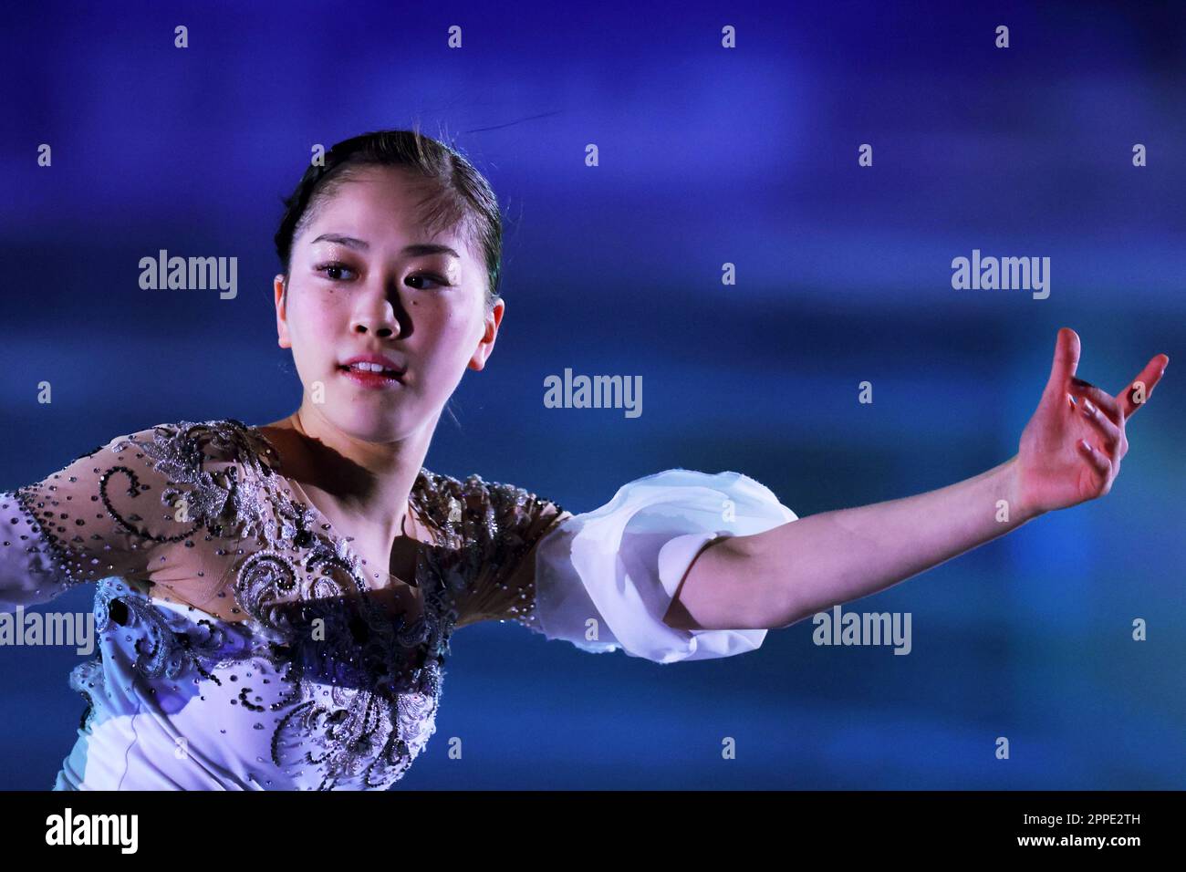 Kinoshita Academy Kyoto Ice arena, Kyoto, Japan. 22nd Apr, 2023. Hana