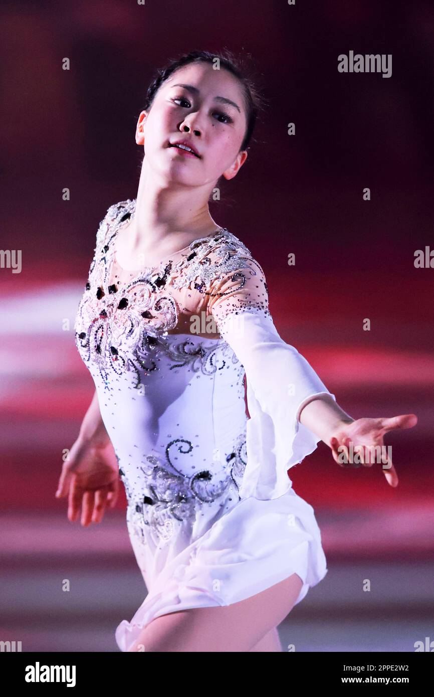 Kinoshita Academy Kyoto Ice arena, Kyoto, Japan. 22nd Apr, 2023. Hana