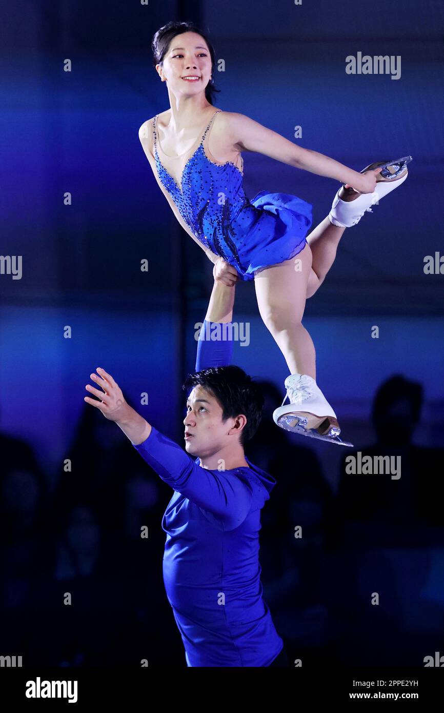 Kinoshita Academy Kyoto Ice arena, Kyoto, Japan. 22nd Apr, 2023. Riku