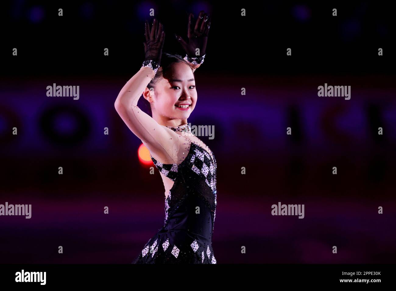 Kinoshita Academy Kyoto Ice arena, Kyoto, Japan. 22nd Apr, 2023. Mao