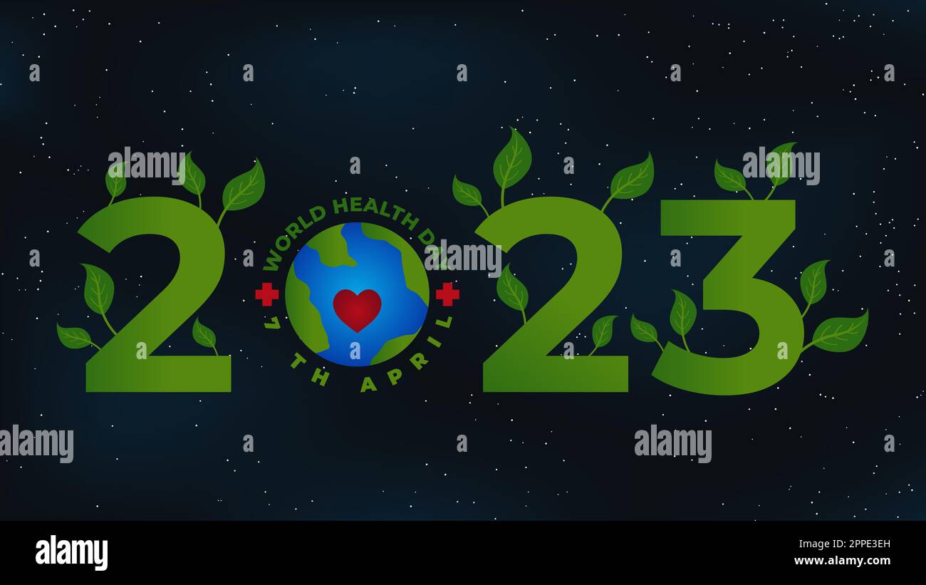 VECTOR WORLD HEALTH DAY BACKGROUND is a vector illustration created to
