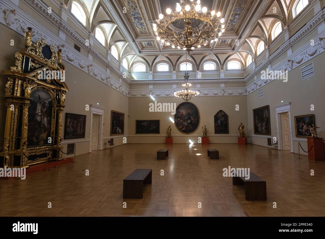 National Gallery of Slovenia, Ljubljana Stock Photo - Alamy