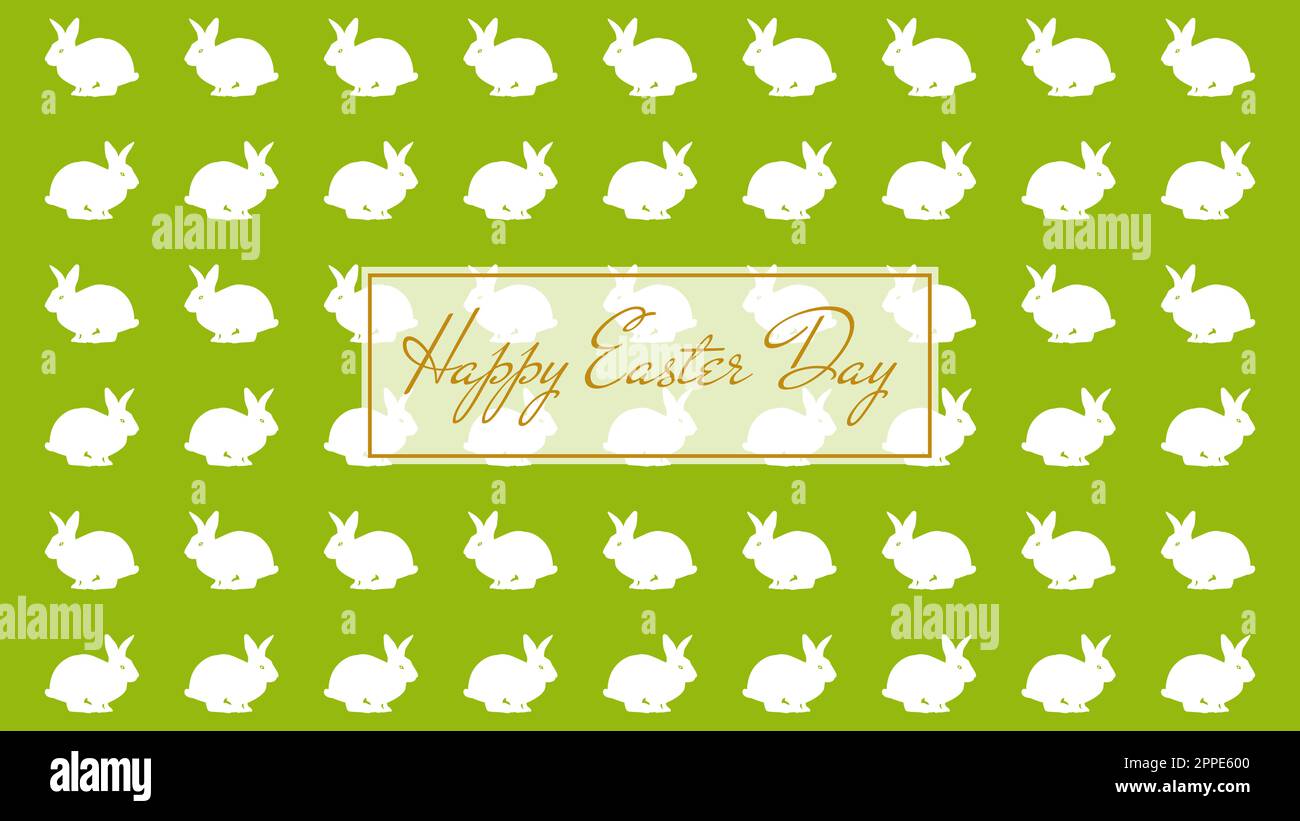 Easter Rabbit Pattern Graphics EASTER RABBIT PATTERN is a vector illustration of a white rabbit with a ...