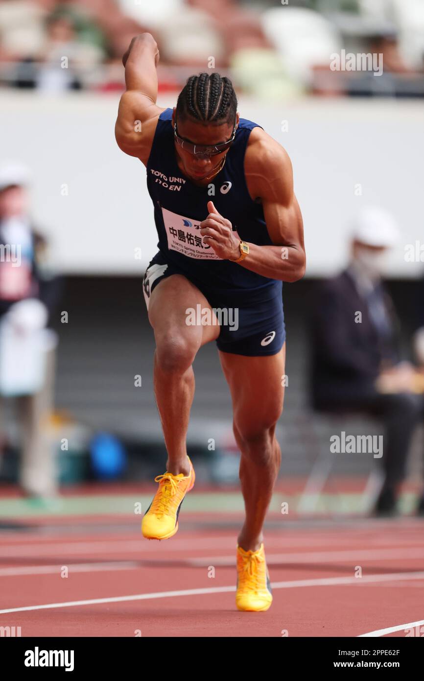 Tokyo, Japan. 22nd Apr, 2023. Yuki Joseph Nakajima Athletics TOKYO