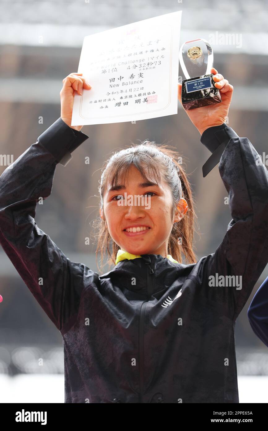 Tokyo, Japan. 22nd Apr, 2023. Nozomi Tanaka Athletics TOKYO Spring Challenge 2023 Women