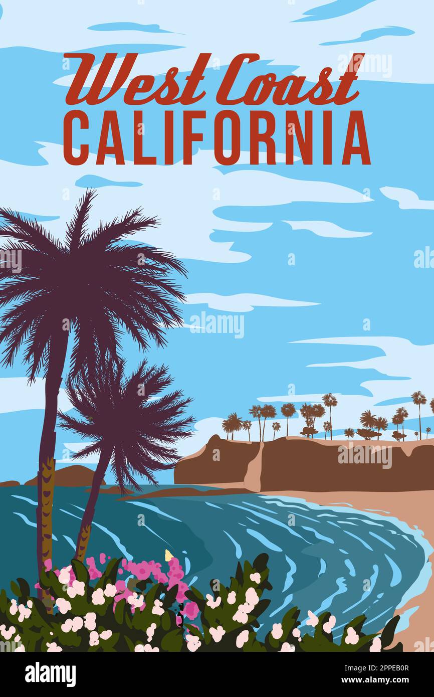 West coast sky Stock Vector Images Alamy