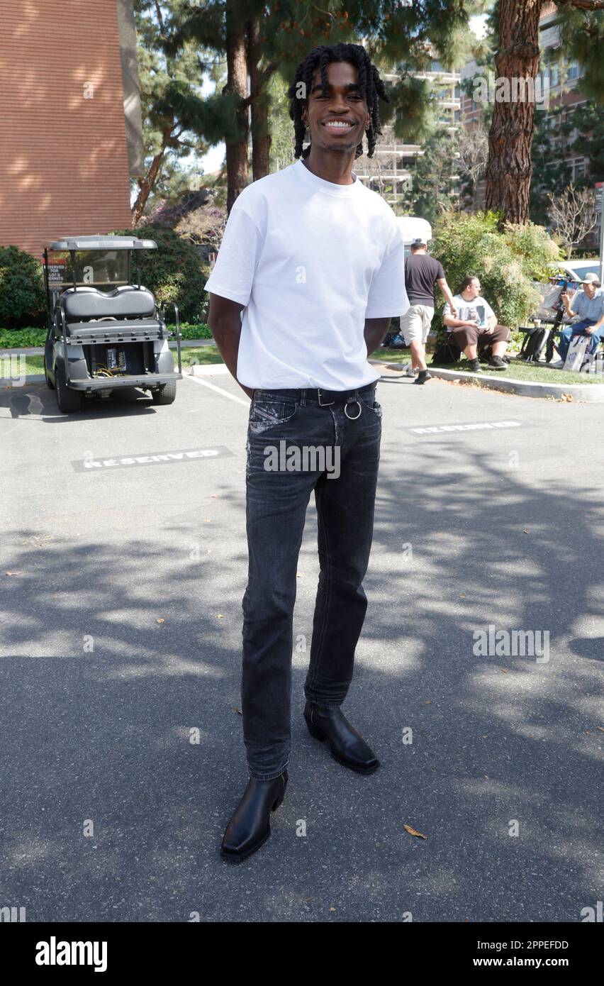 23 April 2023 Los Angeles, California - Jayden Elijah. The Hulu's Saint X  Screening at the LA Times Festival Of Books 2023 - Day 2 held at University  of Southern California in