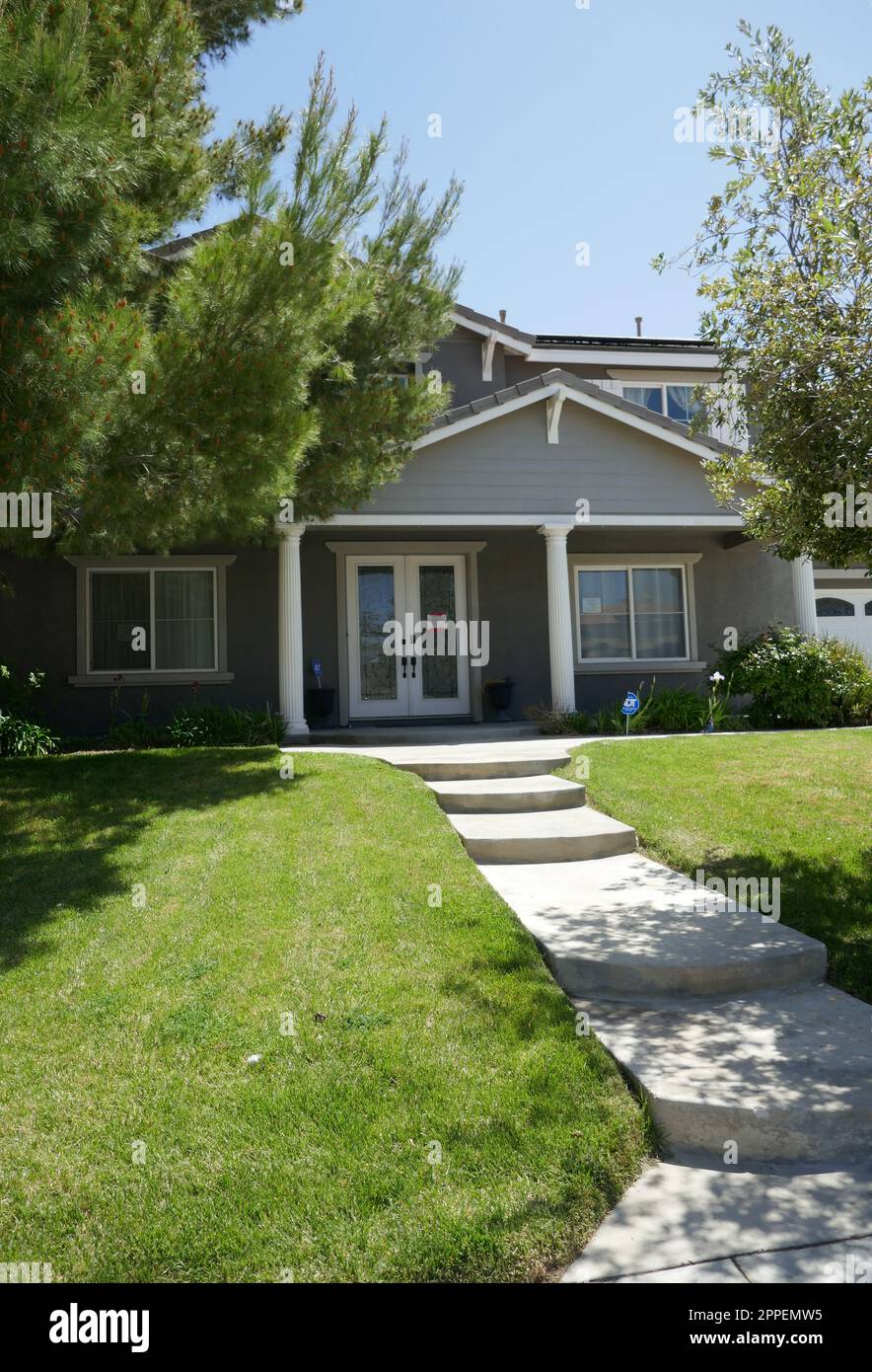 Lancaster, California, USA 23rd April 2023 Singer Aaron Carter's Former