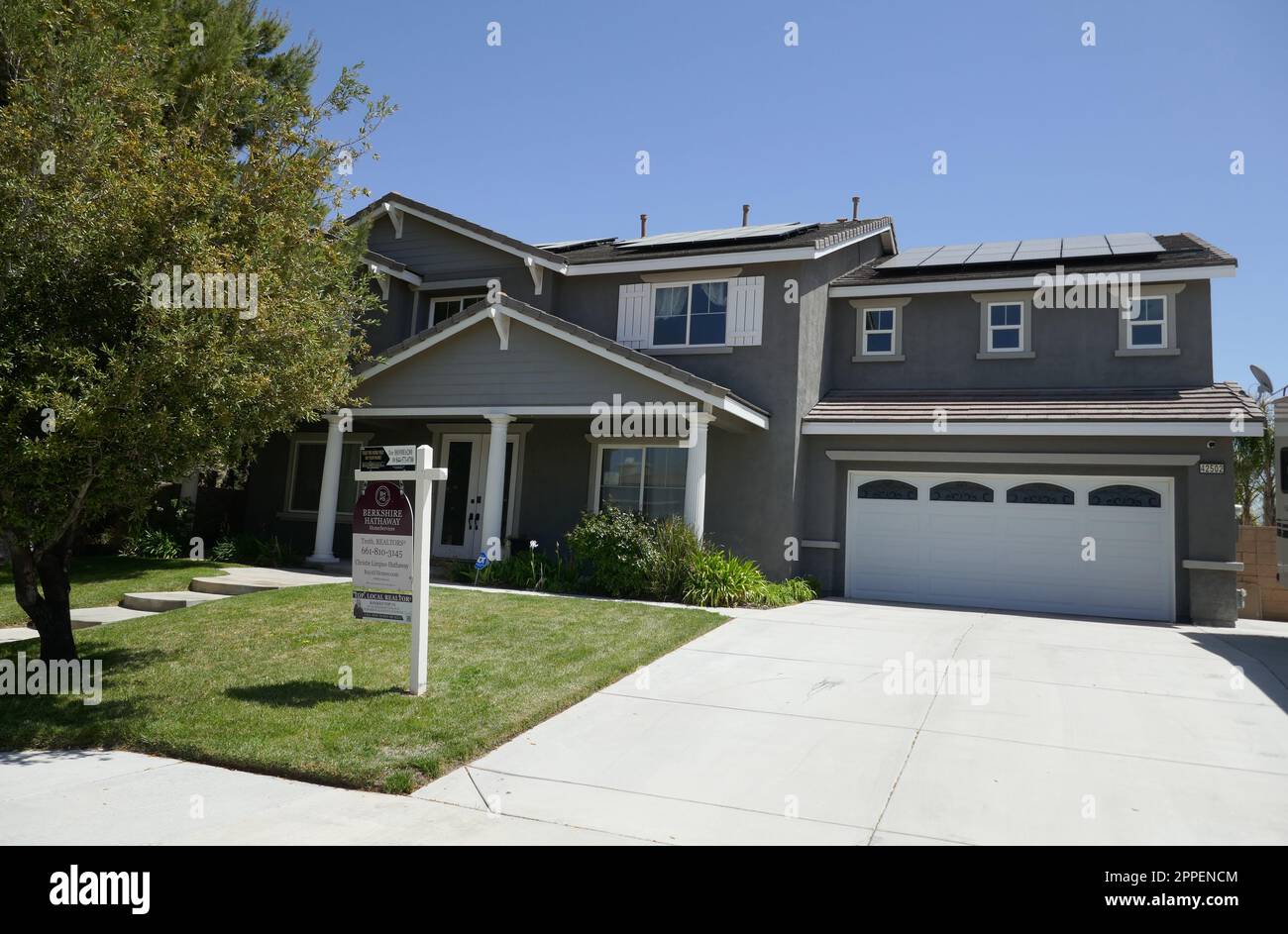 Lancaster, California, USA 23rd April 2023 Singer Aaron Carter's Former