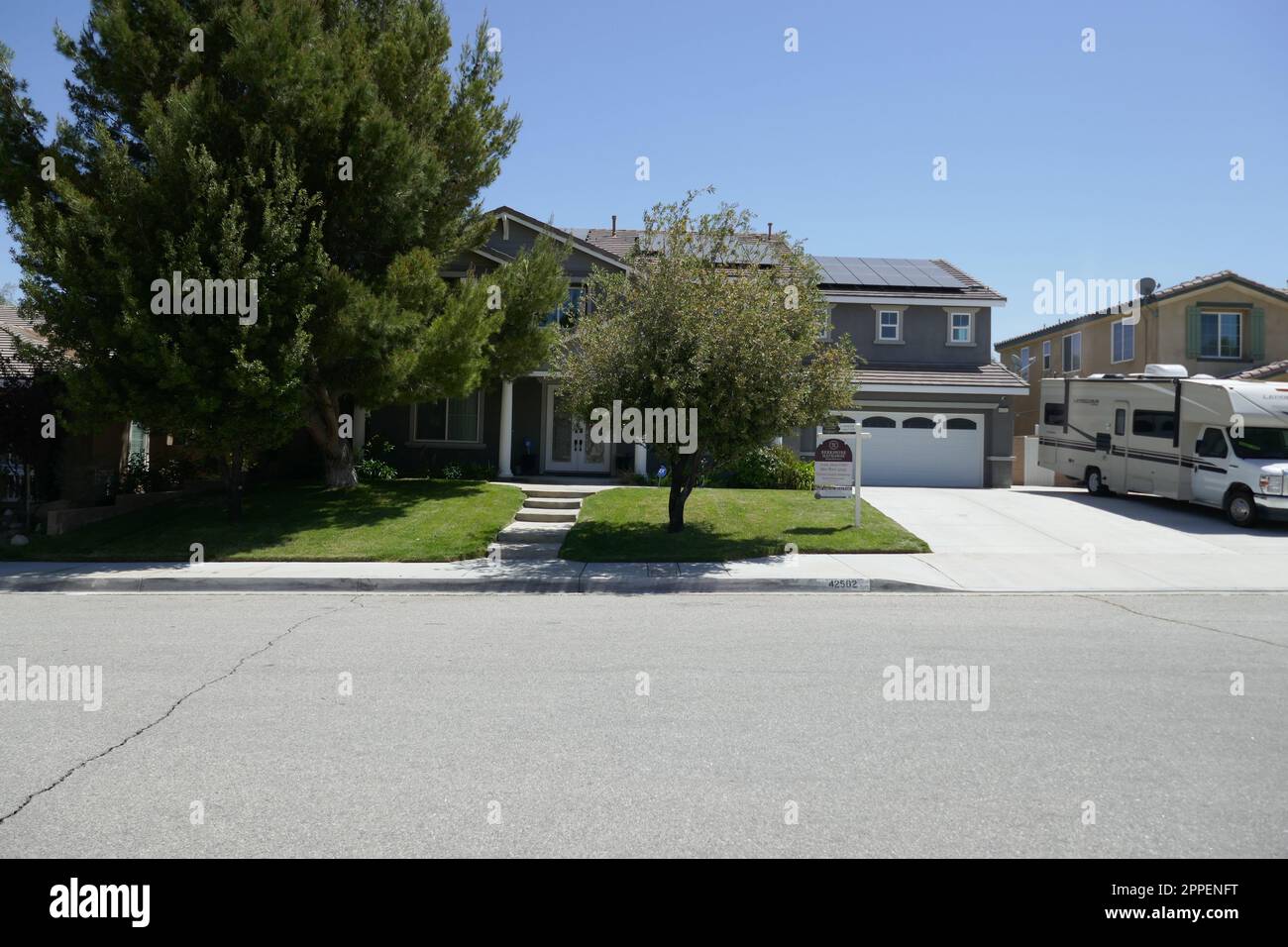 Lancaster, California, USA 23rd April 2023 Singer Aaron Carter's Former